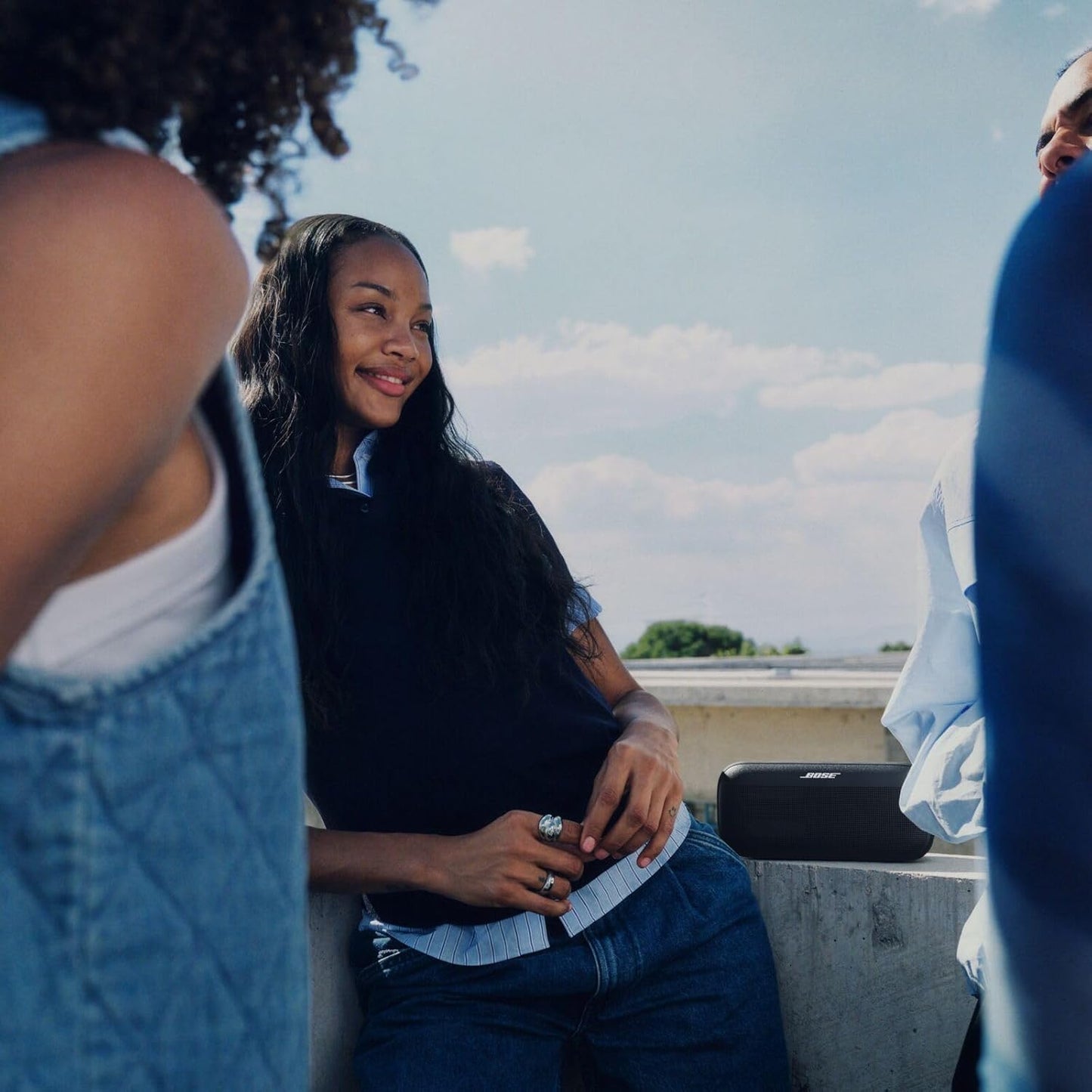 Bose SoundLink Plus Portable Bluetooth Speaker, Wireless Outdoor Speaker, Up to 20 Hours Battery Life, Waterproof and Dustproof, Black