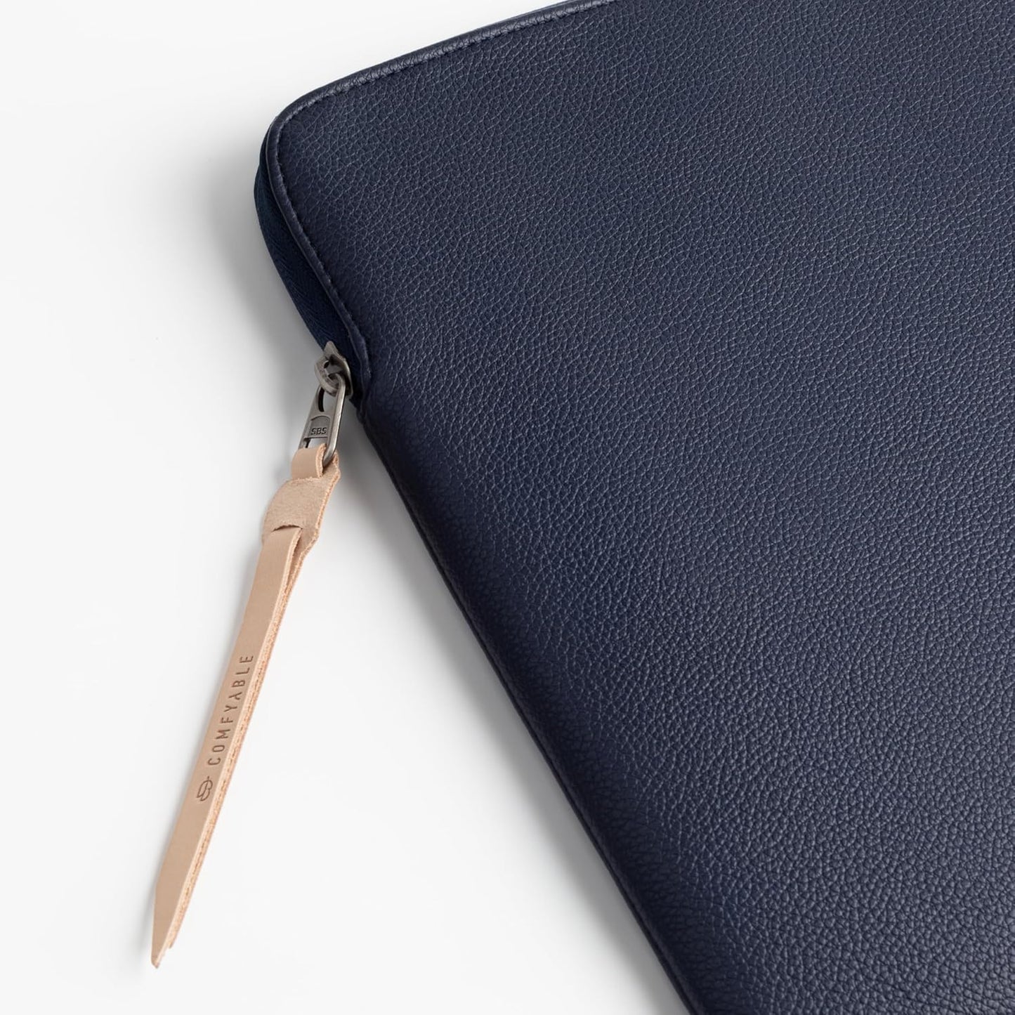 Laptop Sleeve 13 Inch Precisely Compatible with MacBook Air M4 2025-2018 & MacBook Pro M2 2022 M1 2020-2016, Faux Leather Cover Blue