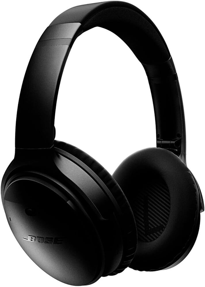 Bose QuietComfort 35 II Wireless Bluetooth Headphones, Noise-Cancelling, with Alexa Voice Control - Black