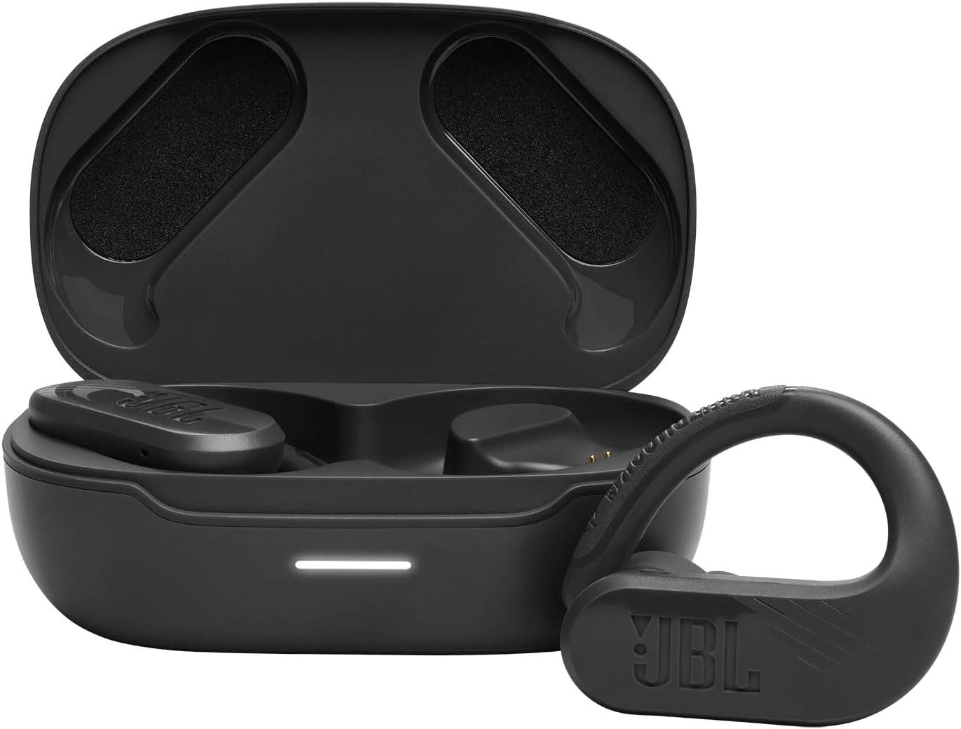 JBL Endurance Peak 3 - Dust and Water Proof (IP68) True Wireless Active Earbuds, JBL Pure Bass Sound, Up to 50 Total Hours of Playback with Speed Charge