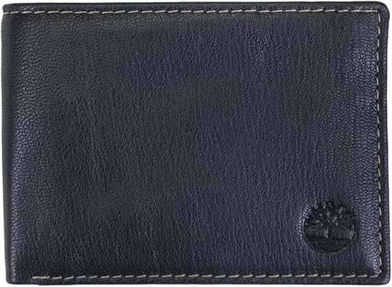Timberland Men's Genuine Leather RFID Security Wallet with Card Holder