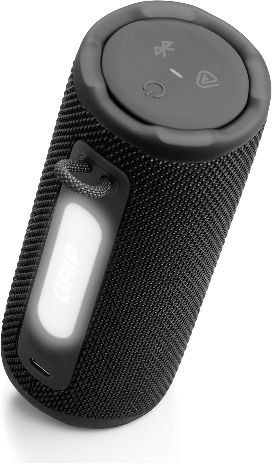 JBL Grip - Compact Bluetooth Speaker with Bold JBL Pro Sound and Ambient Light, up to 14 Hours of Playtime, Water, Dust and Drop-Proof