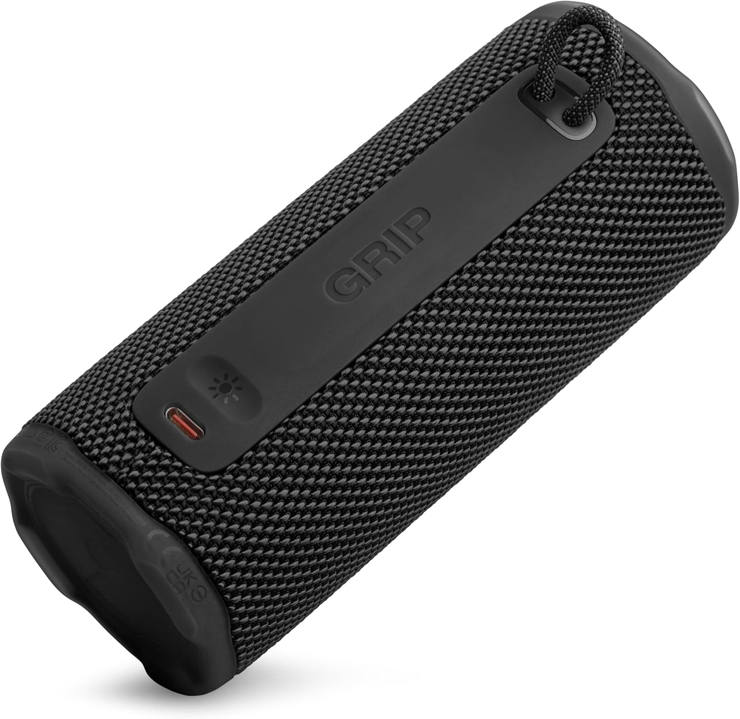 JBL Grip - Compact Bluetooth Speaker with Bold JBL Pro Sound and Ambient Light, up to 14 Hours of Playtime, Water, Dust and Drop-Proof