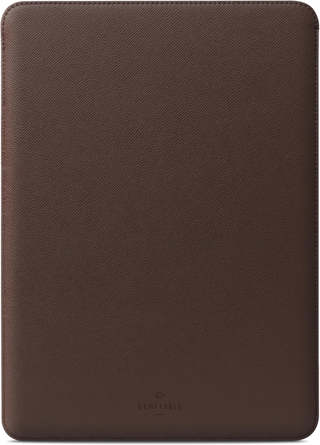 Laptop Sleeve 13 Inch Precisely Compatible with MacBook Air M4 2025-2018 & MacBook Pro M2 2022 M1 2020-2016, Faux Leather Cover Case, Coffee