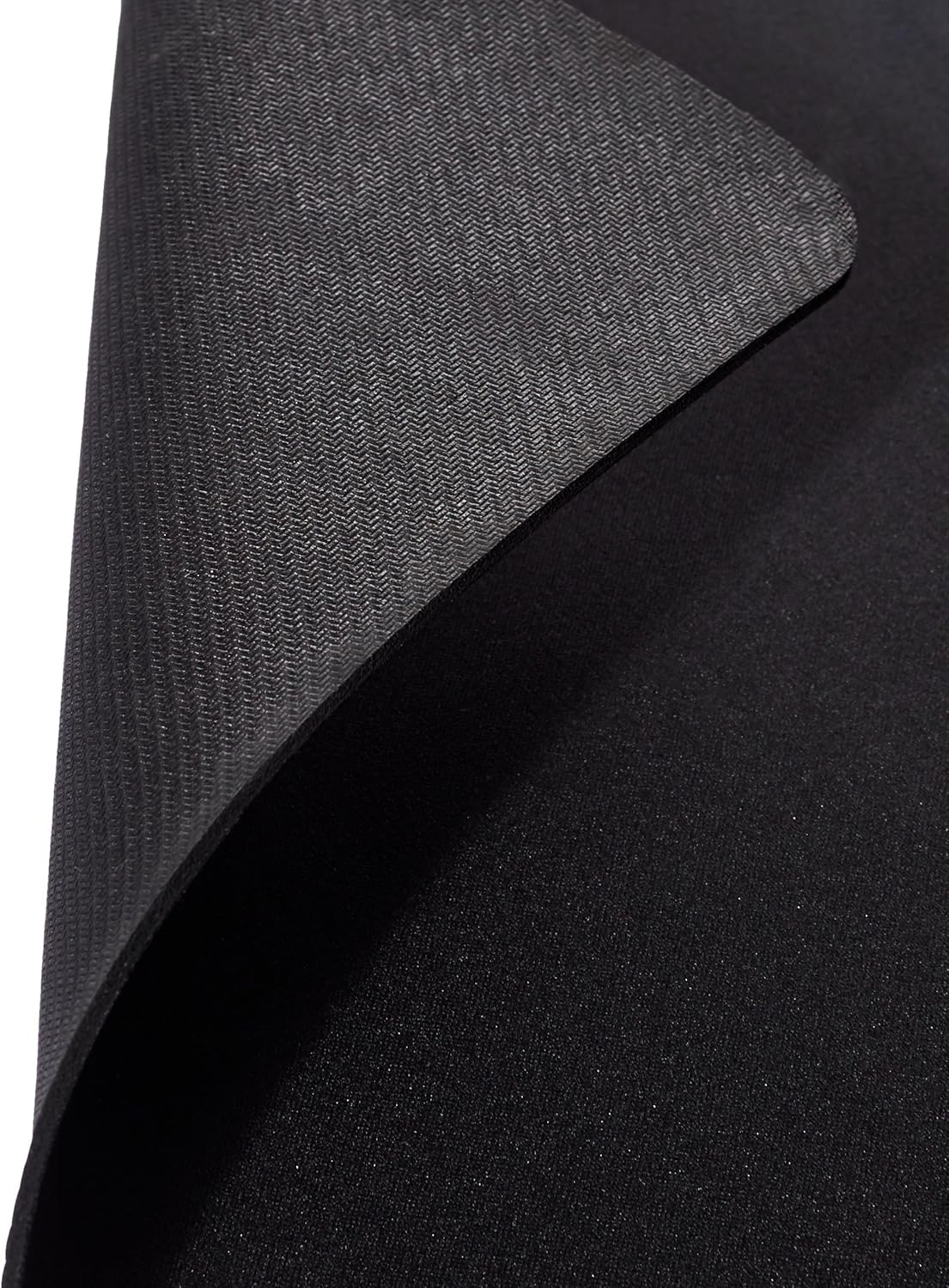 Amazon Basics Large Square Computer Mouse Pad, Cloth and Rubberized Base, 17.7L x 15.7W inches, Black