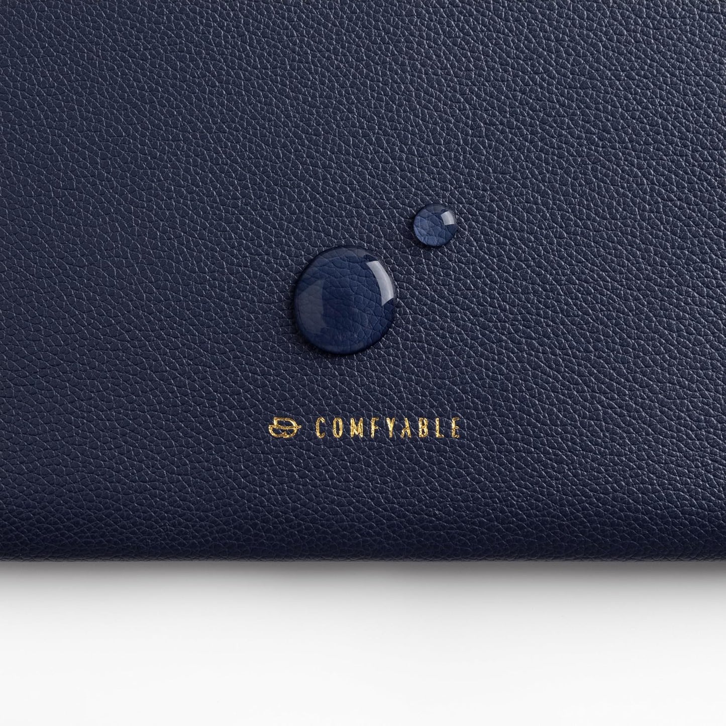 Laptop Sleeve 13 Inch Precisely Compatible with MacBook Air M4 2025-2018 & MacBook Pro M2 2022 M1 2020-2016, Faux Leather Cover Blue