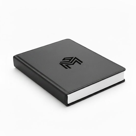 Personalized Journal Notebook Gift Set Engraved Text Logo Image, A5 Business Custom Notebook with Pen & Box, Idea Gift for Birthday College Corporate Office