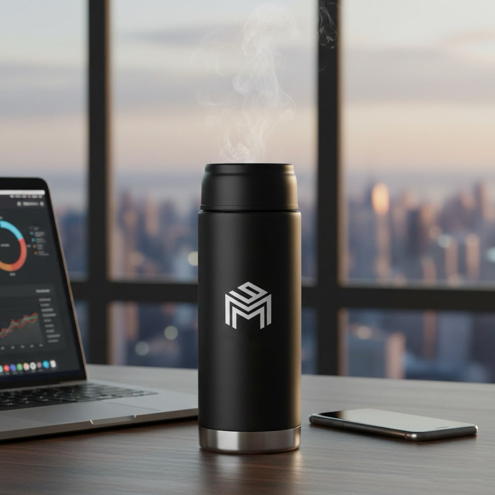 Personalized Custom Water Bottles with Text Logo Print in USA 32oz 10 Pcs Double Wall Stainless Steel Leakproof Wide Mouth Cups with Flip Straw