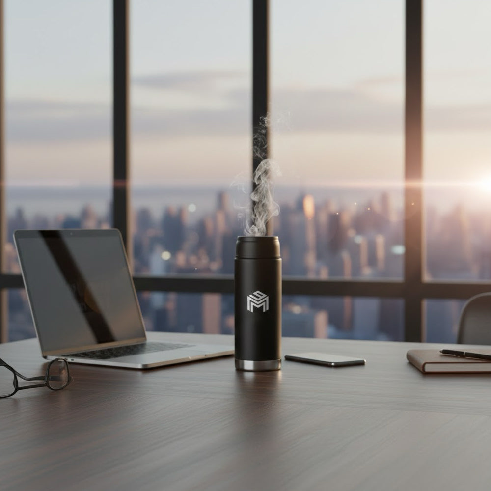 Personalized Custom Water Bottles with Text Logo Print in USA 32oz 10 Pcs Double Wall Stainless Steel Leakproof Wide Mouth Cups with Flip Straw