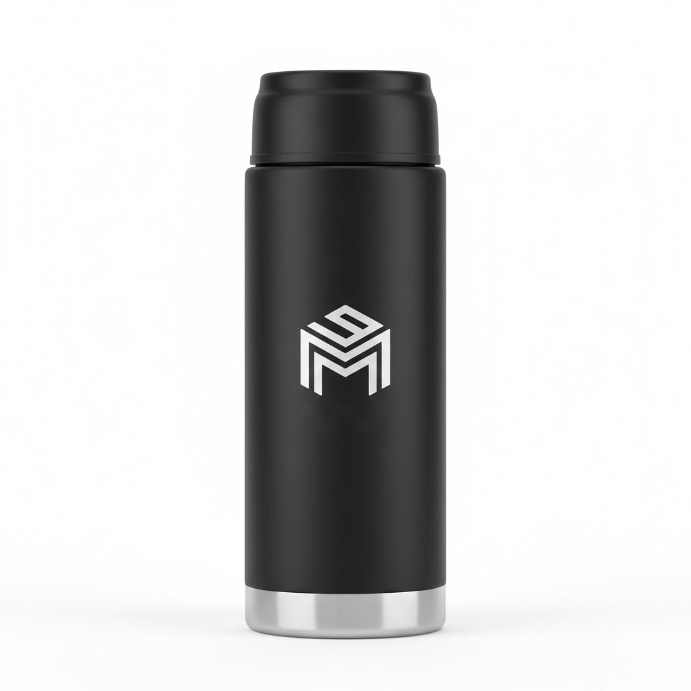 Personalized Custom Water Bottles with Text Logo Print in USA 32oz 10 Pcs Double Wall Stainless Steel Leakproof Wide Mouth Cups with Flip Straw