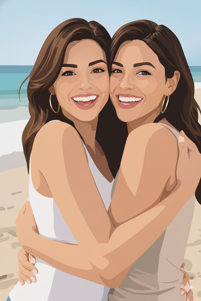 High-quality custom portrait